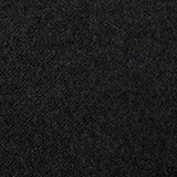 1970s Asymmetric Black Wool Dress with Matching Jacket