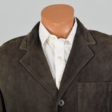 1980s Green Suede Jacket