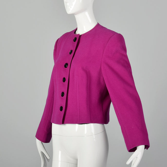 Small Louis Feraud 1980s Pink Jacket