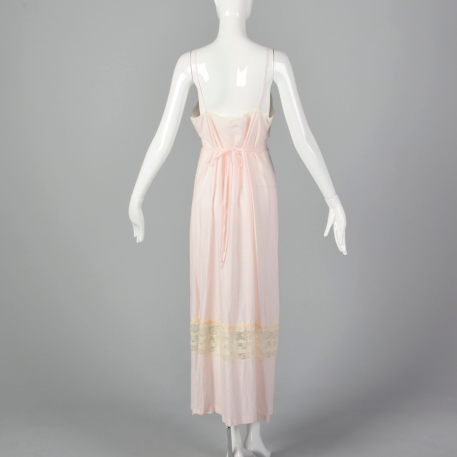 1970s Christian Dior Pink Nightgown