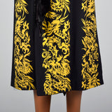 1950s Mens Deadstock Robe with Gold Dragons