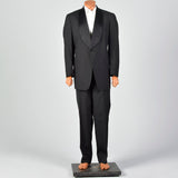 43L 1970s Tuxedo Three Piece Single Button Brooks Brothers