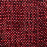 1960s Red & Black Wool Tweed Pencil Skirt