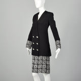 Medium 1980s Bob Mackie Illusion Suit Dress