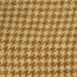 1970s Mens Houndstooth Blazer in Brown Wool