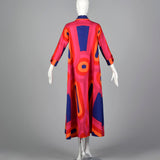 1970s Art Tent Dress with Belt