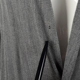 1990s Grey Tunic Style Cardigan