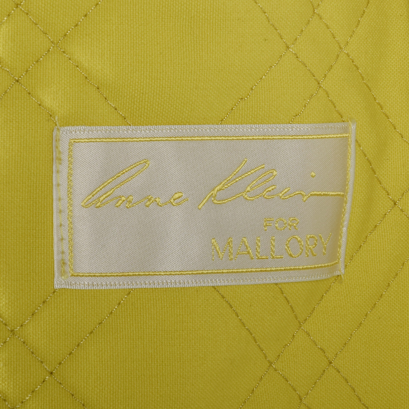 1960s Anne Klein Mod Yellow Trench Coat