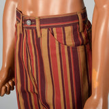 1960s Mens Deadstock Levi's Stripe Bell Bottoms