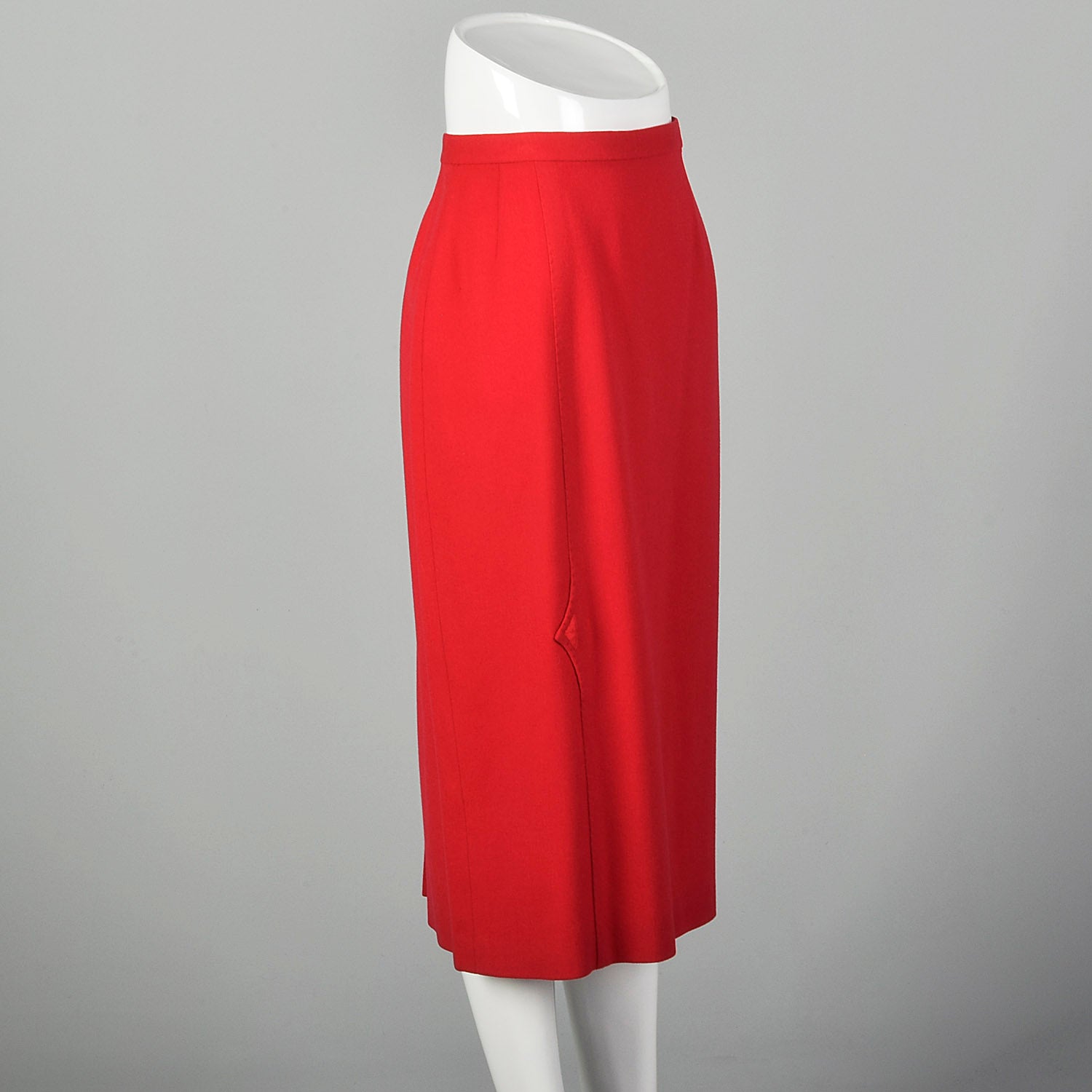 Medium 1950s Raspberry Pink Pencil Skirt
