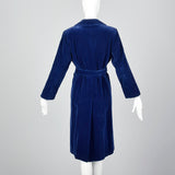 1970s Blue Velvet Coat