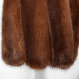 1950s Mink Stole with Scallop Edge