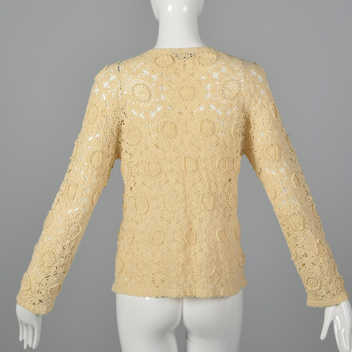 1960s Cream Wool Cardigan