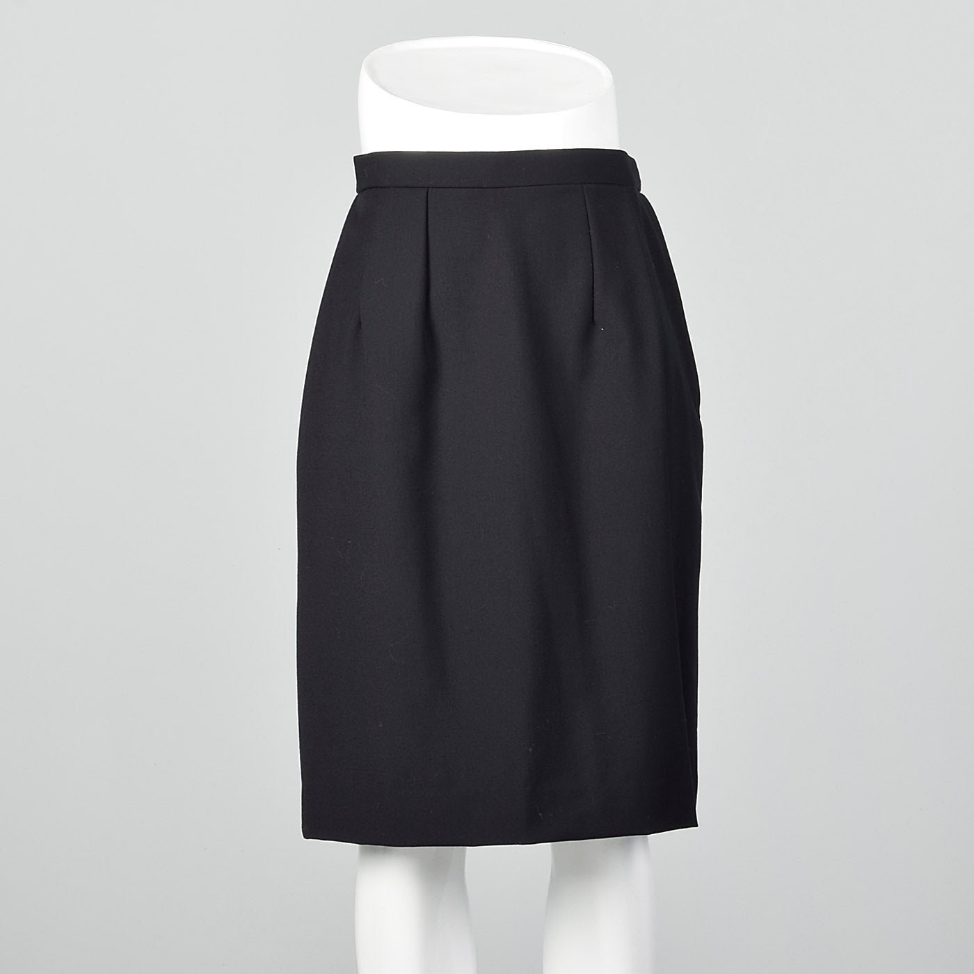 1950s Classic Black Pencil Skirt