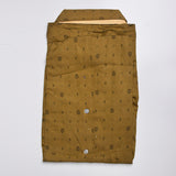 1950s Mens Deadstock Gold Print Shirt