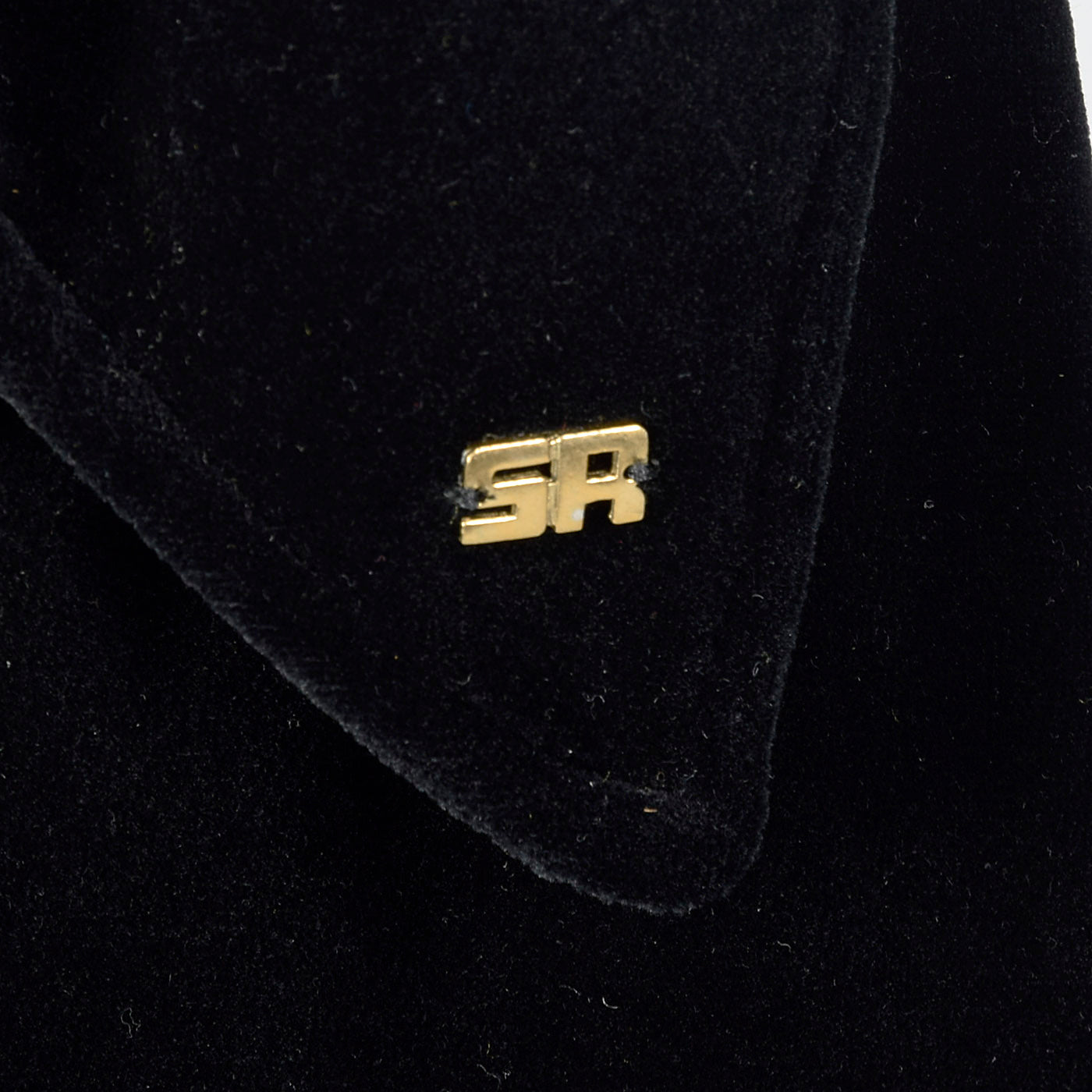1990s Sonia Rykiel Loose Black Velvet Hooded Coat