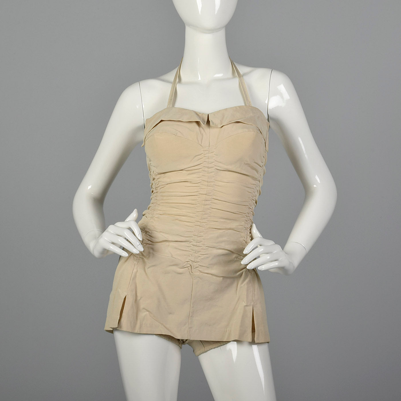1950s Pin Up Halter Swimsuit