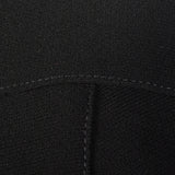 XS Thierry Mugler Sexy Black Strapless Wide Leg Jumpsuit