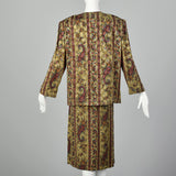 XL Adele Simpson 1980s Jacket and Skirt Set