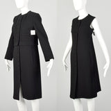 Medium 1960s Set Classic Timeless Little Black Dress Separates