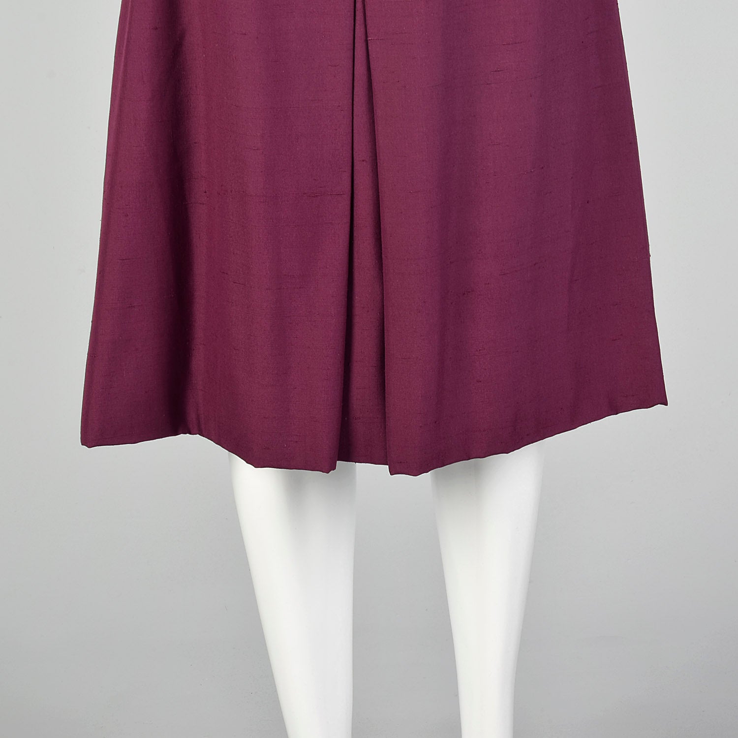 Small 1970s Donald Brooks Purple Skirt