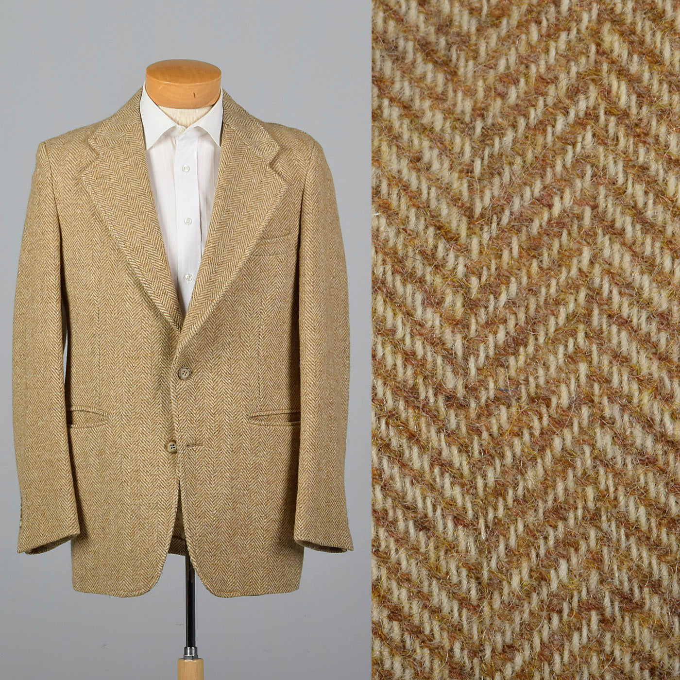 1970s Wool Tan Jacket