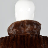 1950s Mink Fur Stole with Whole Body Mink Wrap