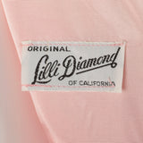 1960s Lilli Diamond Deadstock Pink Wiggle Dress and Jacket Set