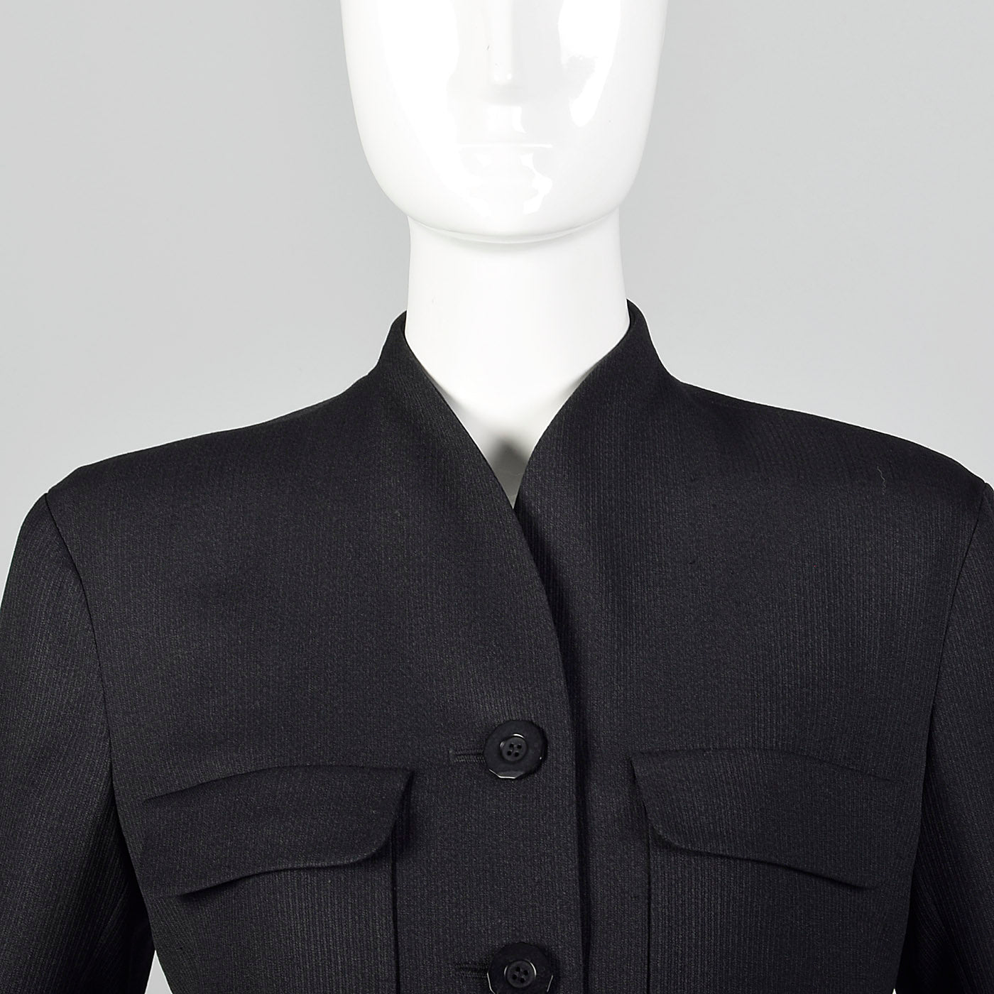 1990s Yves Saint Laurent Black Blazer