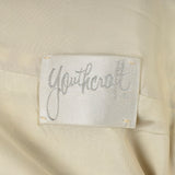 1960s Brown and Cream Skirt Suit