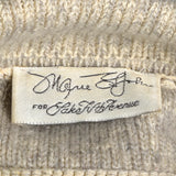 1980s St John Knit Cozy Gray Cashmere Jumpsuit