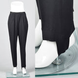 1960s Black Stirrup Pants