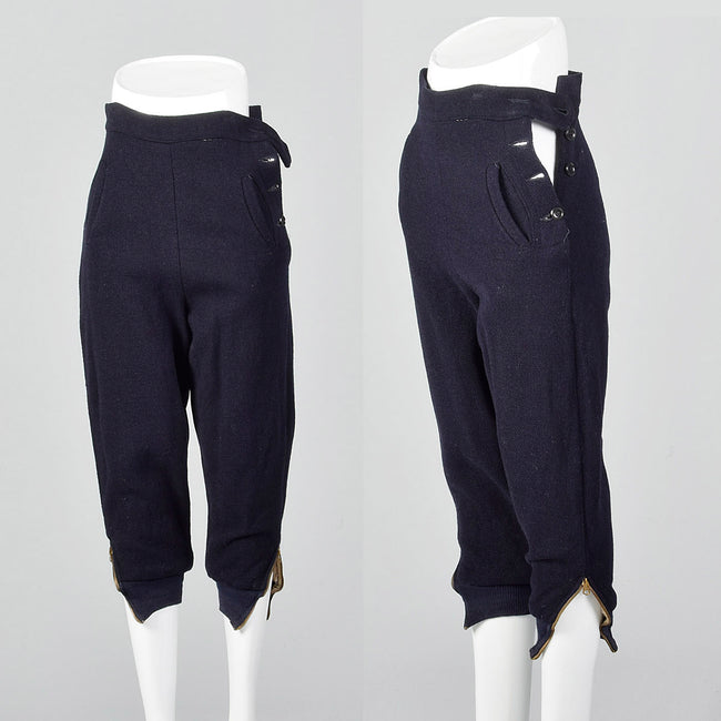 1940s Navy Wool Knickers