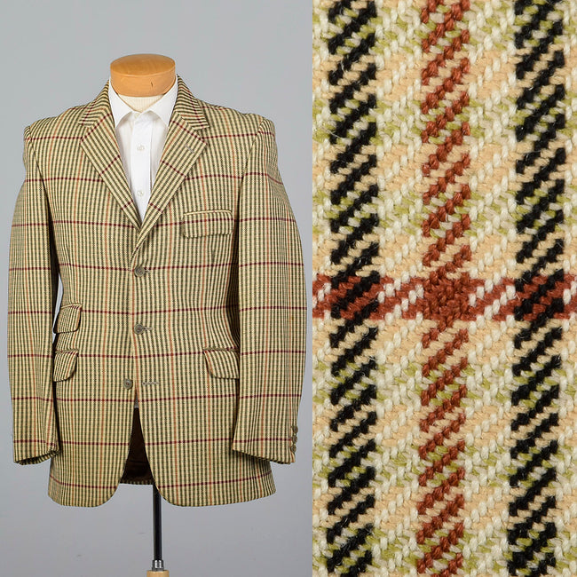 1970s Mens Equestrian Riding Jacket