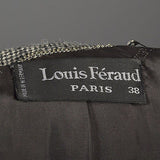 1990s  Louis Feraud Gray Tweed Skirt Suit