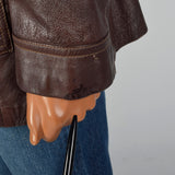 1970s Oxblood Leather Jacket