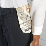 Deadstock 1960s Men's Big Yank Sanforized Blue Twill Workwear Pants