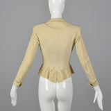 1950s Linen and Lace Jacket