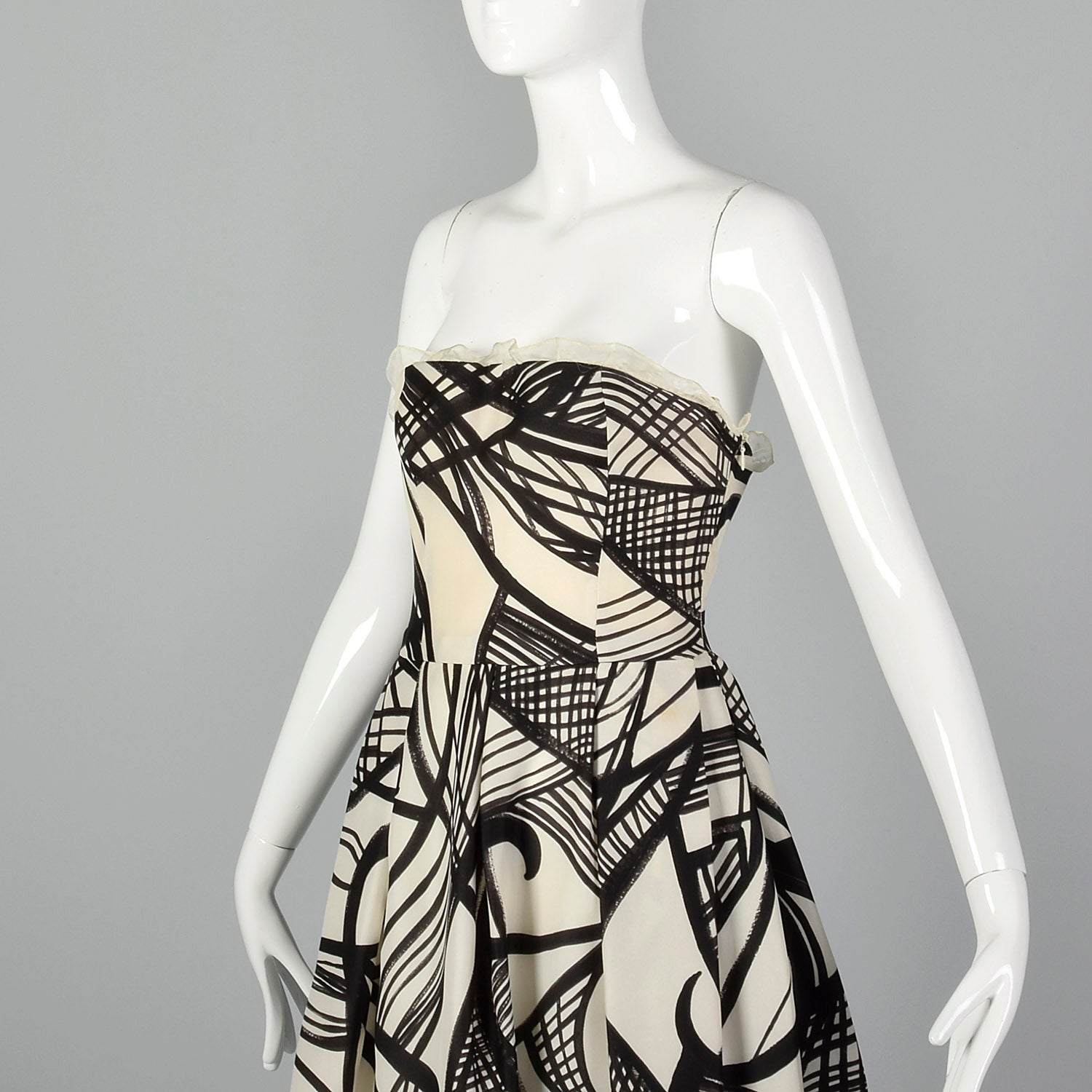 XS Giambattista Valli Strapless Dress