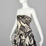 XS Giambattista Valli Strapless Dress