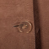 Small Jean Muir 1980s Brown Suede Jacket