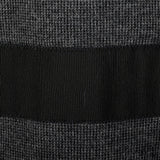 1980s Ferragamo Gray Sweater Dress with Signature Buttons