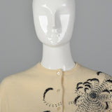 1950s Beaded Cashmere Cardigan