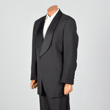 43L 1970s Tuxedo Three Piece Single Button Brooks Brothers