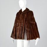1950s Mink Fur Stole with Whole Body Mink Wrap