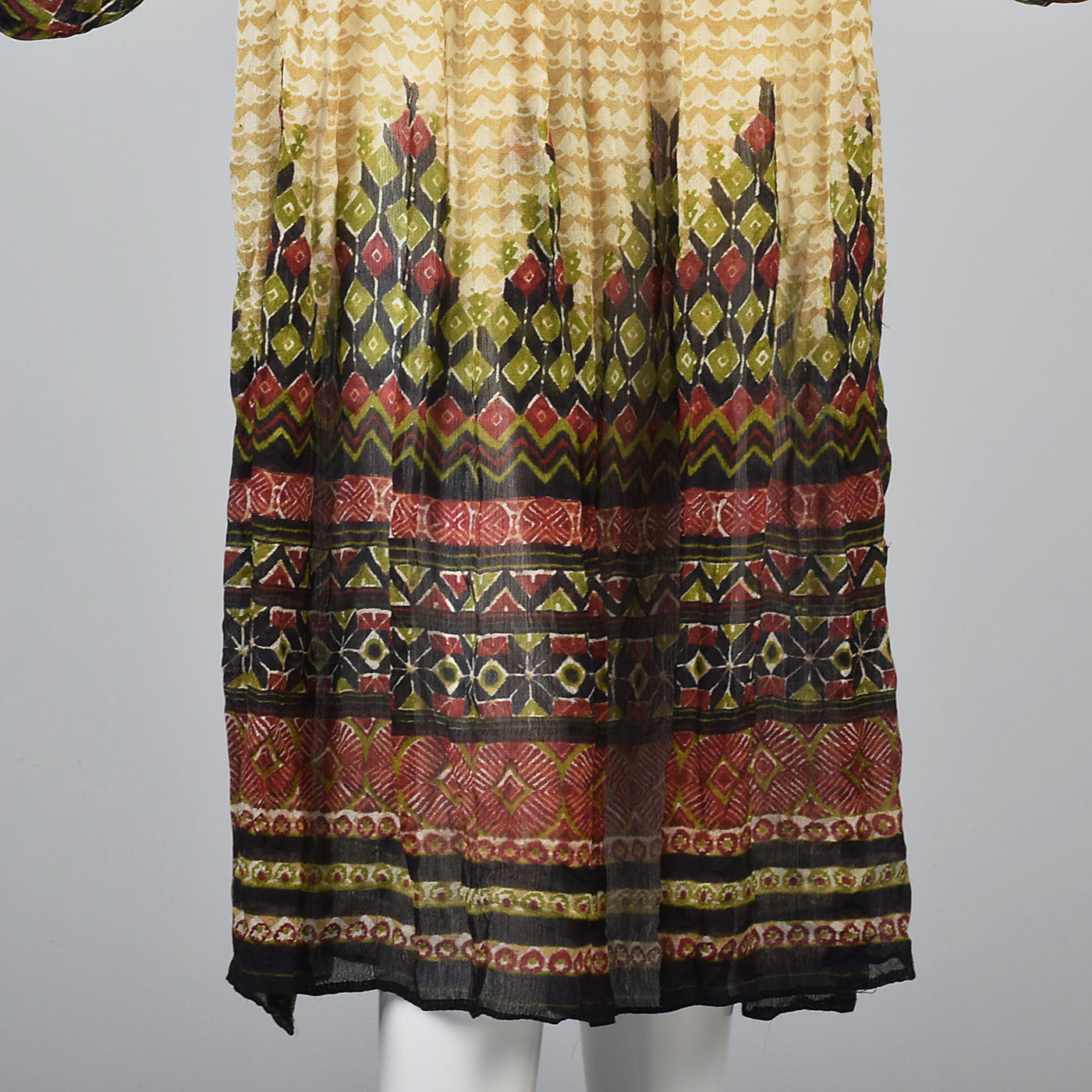 Ritu Kumar Judith Ann Loose Silk Dress Printed in India
