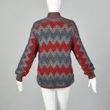 Medium 1970s Reversible Sweater Jacket