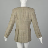 Medium Valentino Miss V 1990s Tweed Jacket