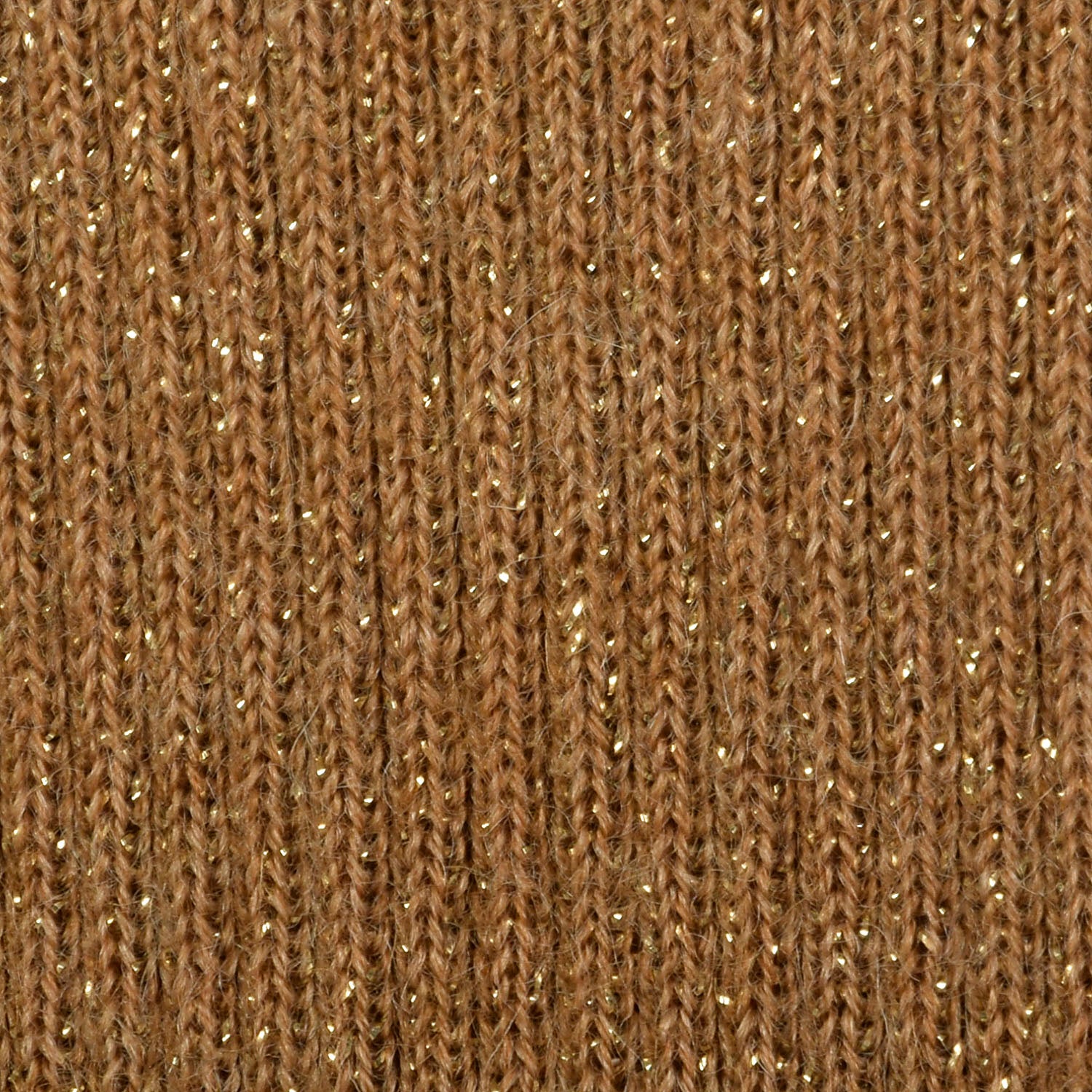 Medium 1970s Sweater Dress Cocktail Metallic Gold Cozy Ribbed Knit