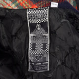Fall 2008 LAMB Gwen Stefani Asymmetric Multi-Color Plaid Jacket